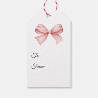 Bow Gift Tag