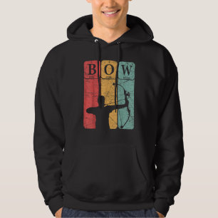 Bow Hunter Periodic Table Elements Bow Hunting Arc Hoodie