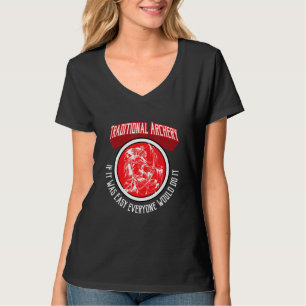 Bow Hunting Arrow And Archery Quote Archery Target T-Shirt