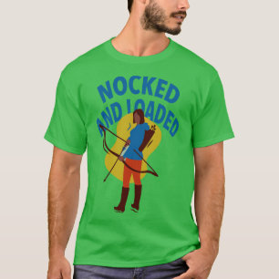 Bow Hunting Arrow and Archery Quote Design Archery T-Shirt