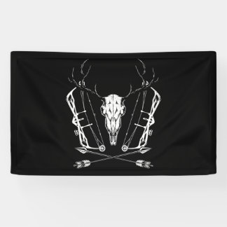 Bow hunting bow hunter deer banner