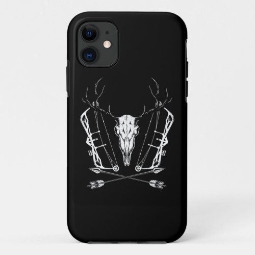 Bow hunting bow hunter deer iPhone 11 case