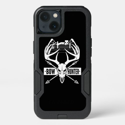 Bow Hunting Deer Skull Compound Bow Archery Gift iPhone 13 Case