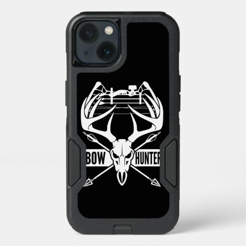 Bow Hunting Deer Skull Compound Bow Archery Gift iPhone 13 Case