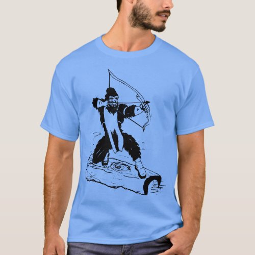 Bow Hunting Silhouette T_Shirt