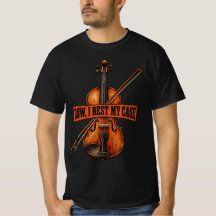 Bow I Rest My Case Violinist Music Humor Design
