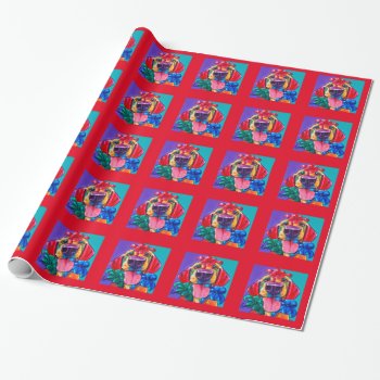 Bow Knows Holiday Wrapping Paper By Ron Burns by RonBurnsHoliday at Zazzle