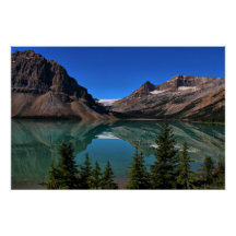 Bow Lake In Banff  National Park, Alberta