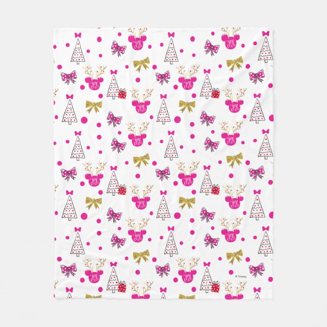 Bow Much Fun Fleece Blanket (Front)