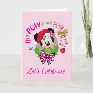 Bow Much Fun Holiday Card