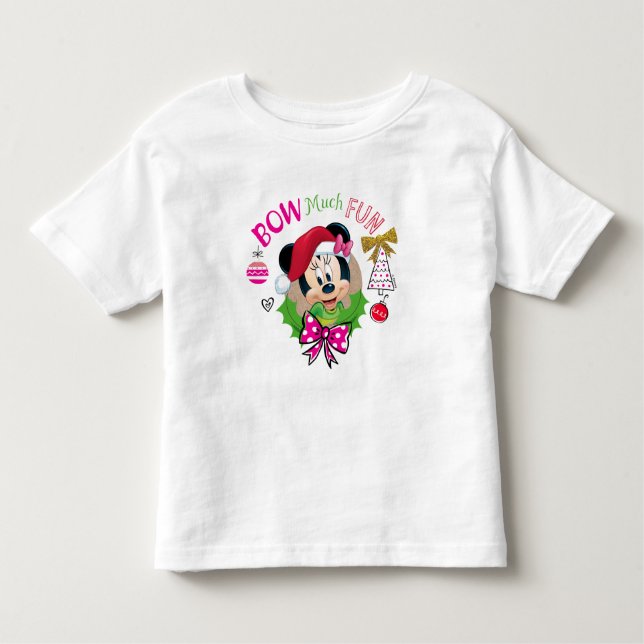 Bow Much Fun Toddler T-shirt (Front)