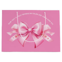 Bow on Trendy Barbiedoll Medium Pink