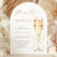 Bow Pearls & Prosecco Bridal Shower