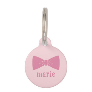 Bow Pet ID Tag