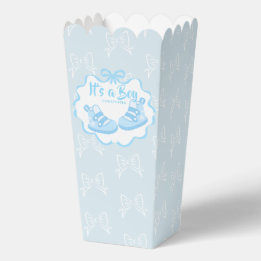 Bow Ribbon Its a Boy Favor Boxes