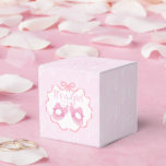 Bow Ribbon Its a Girl  Favor Boxes
