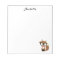 Bow Tie and Glasses Hipster Brown Fox Personalized