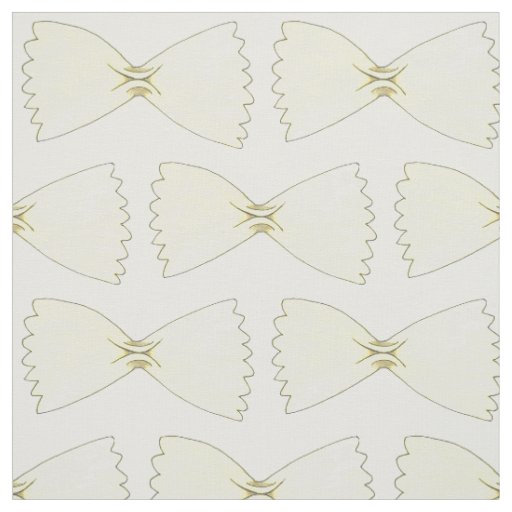 Bow Tie Bowtie Pasta Shapes Italian Food Fabric