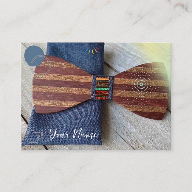 Bow Tie Business Card (Front)