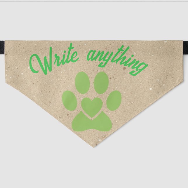 Bow Tie for Your Bestie Pet Bandana Collar (Front)