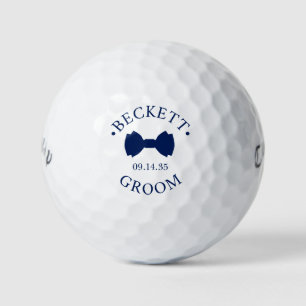 Bow Tie Groom Golf Balls