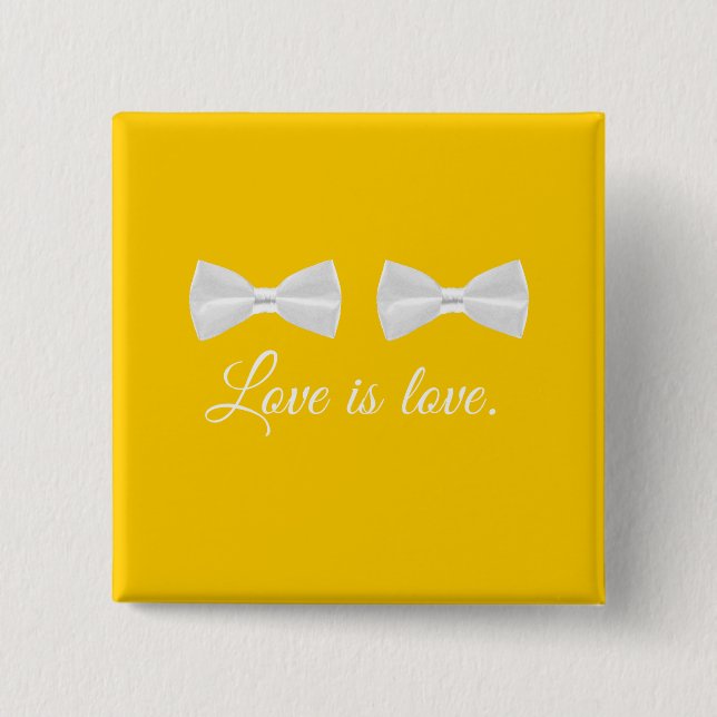 BOW TIE LOVE -.png Button (Front)