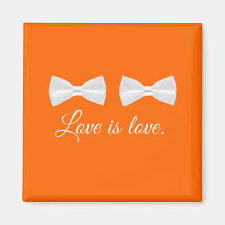 BOW TIE LOVE -.png Magnet