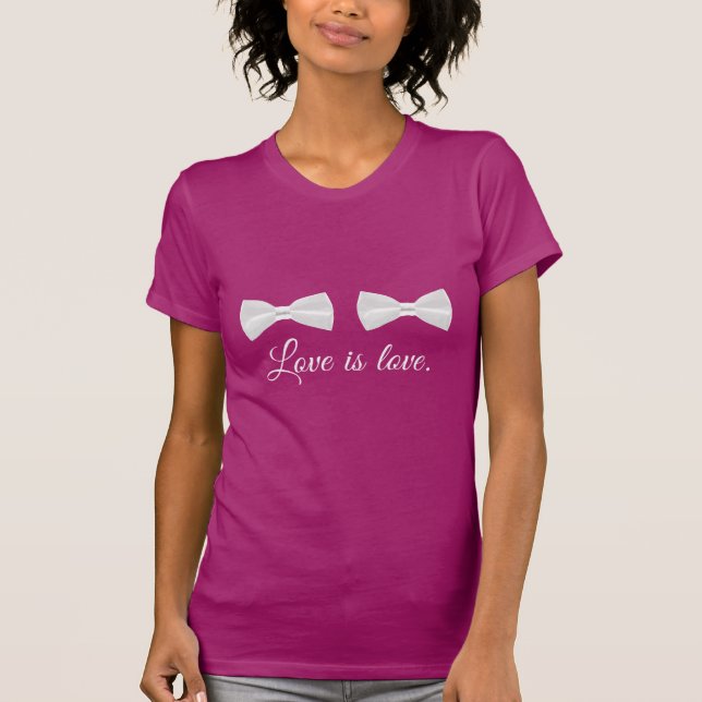 BOW TIE LOVE -.png T-Shirt (Front)