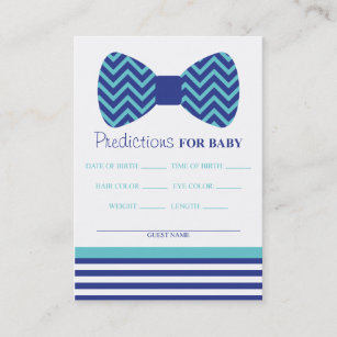 Bow Tie Business Cards Zazzle Bow Tie Predictions Card Large Business