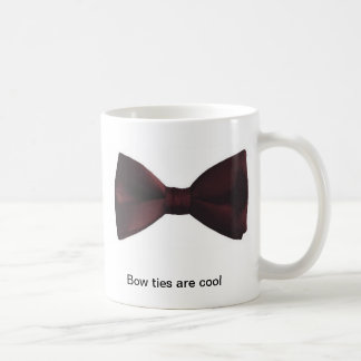 "Bow ties are cool" coffee mug