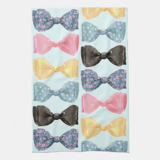 Bow Ties Kitchen Towel (Vertical)