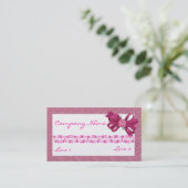 Bow-tique Business Card (Standing Front)