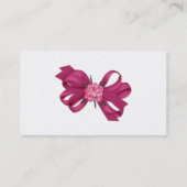 Bow-tique Business Card (Back)