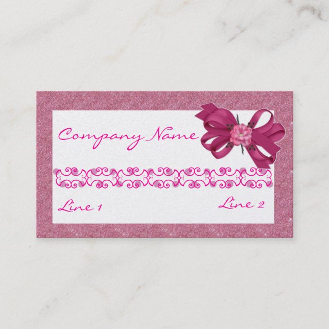Bow-tique Business Card (Front)