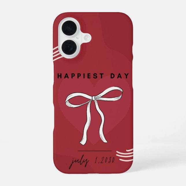 Bow to Your Style – Comic Burst iPhone Case (Back)