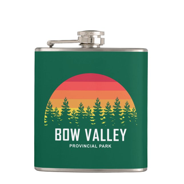 Bow Valley Provincial Park Flask (Front)