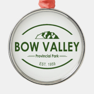 Bow Valley Provincial Park Metal Ornament