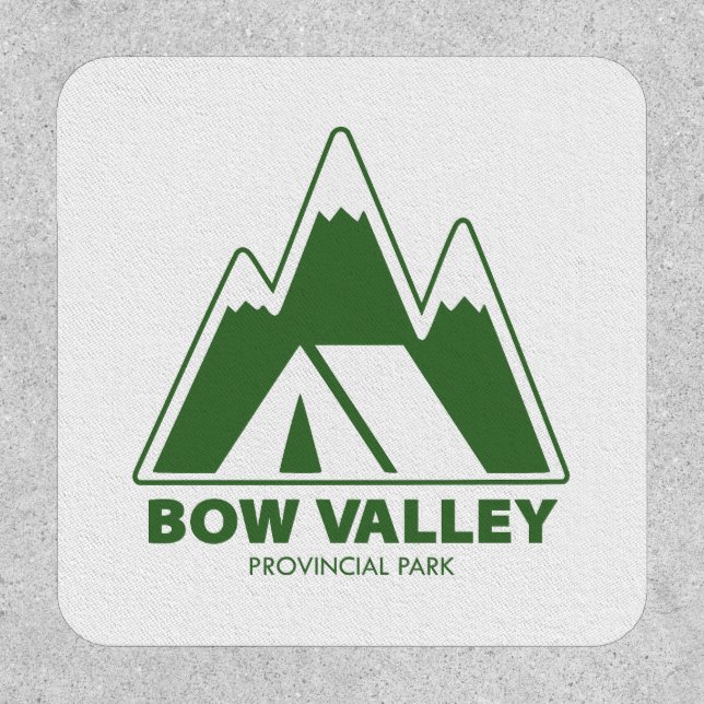 Bow Valley Provincial Park Mountains Camping Patch (Front)