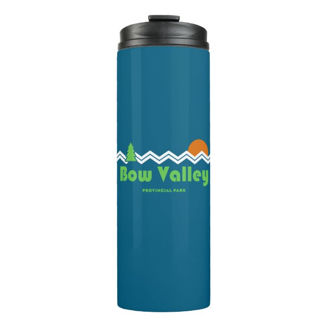 Bow Valley Provincial Park Retro Thermal Tumbler (Front)