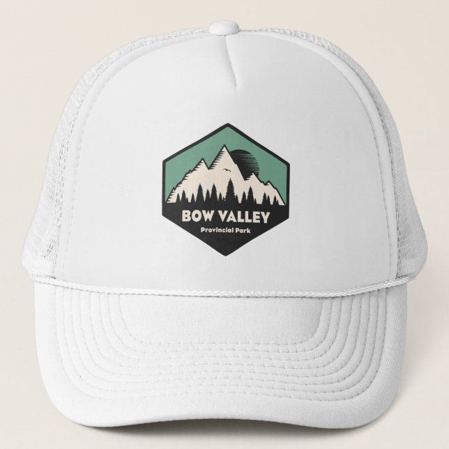 Bow Valley Provincial Park Trucker Hat (Front)