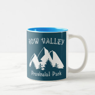 Bow Valley Provincial Park Two-Tone Coffee Mug