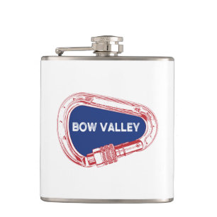 Bow Valley Rock Climbing Carabiner Flask