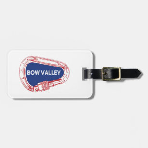 Bow Valley Rock Climbing Carabiner Luggage Tag