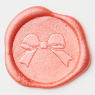 Bow Wax Seal Sticker