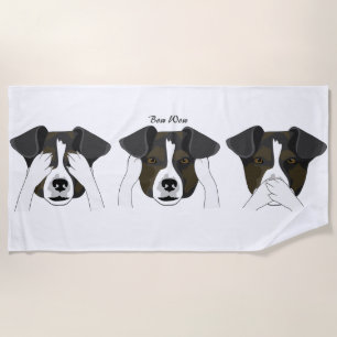 Bow Wow Beach Towel