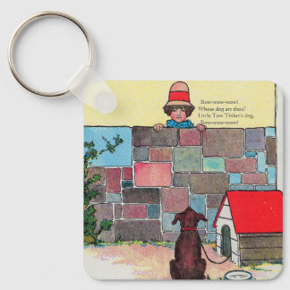 Bow-wow-wow! Whose dog art thou? Nursery Rhyme Keychain