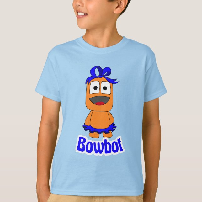 Bowbot Robot T-Shirt (Front)