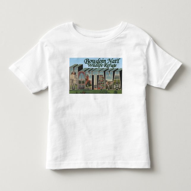 Bowdoin Nat'l Wildlife Refuge, Montana Toddler T-shirt (Front)