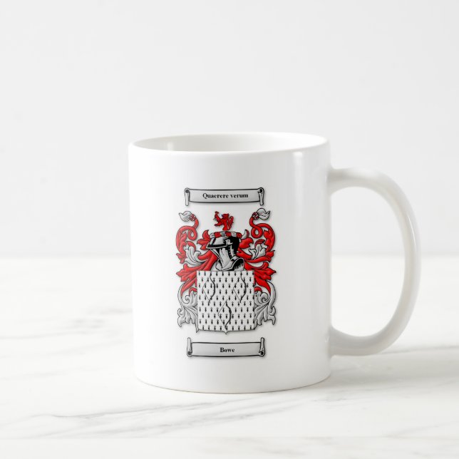 Bowe Coat of Arms Coffee Mug (Right)
