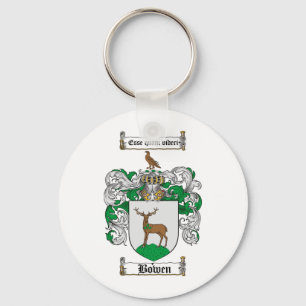 BOWEN FAMILY CREST - BOWEN COAT OF ARMS KEYCHAIN